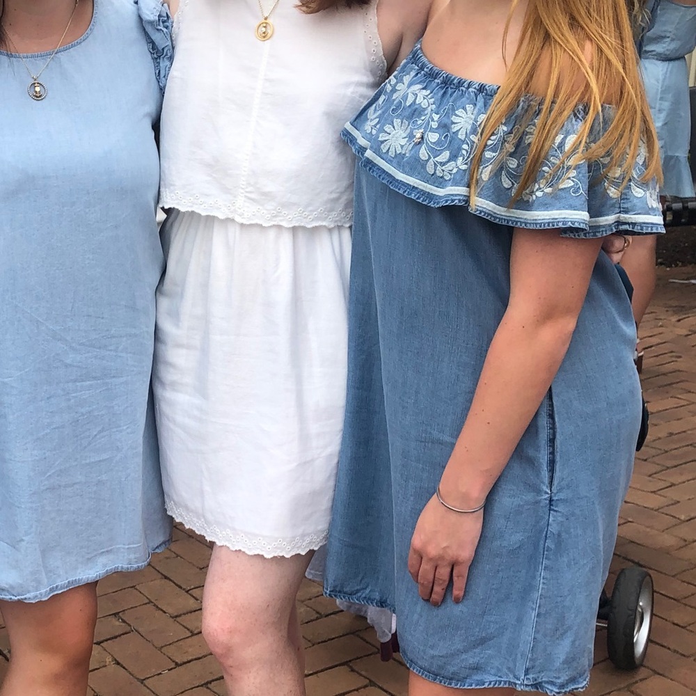 Denim dress